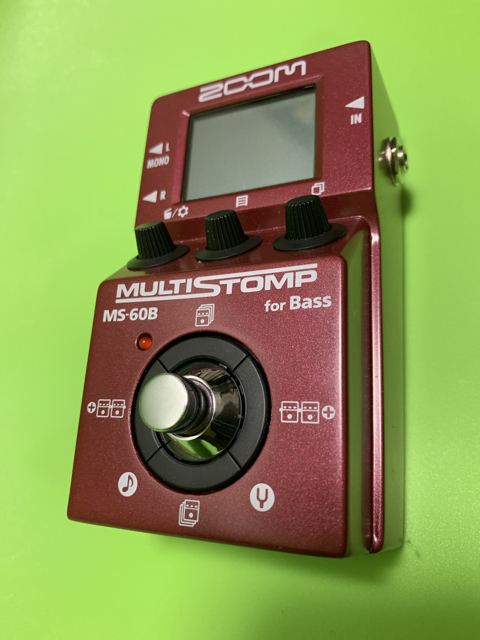 ZOOM 《ズーム》 MULTI STOMP MS-60B for Bass
